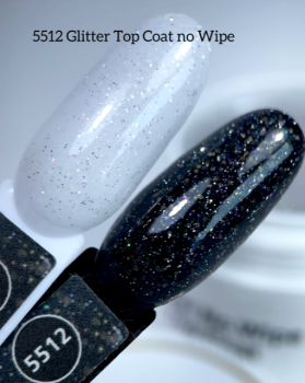Glitter Top Coat no Wipe Karl Diamant 15 ml